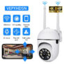 מצלמת אבטחה אלחוטית PTZ WiFi 8MP
